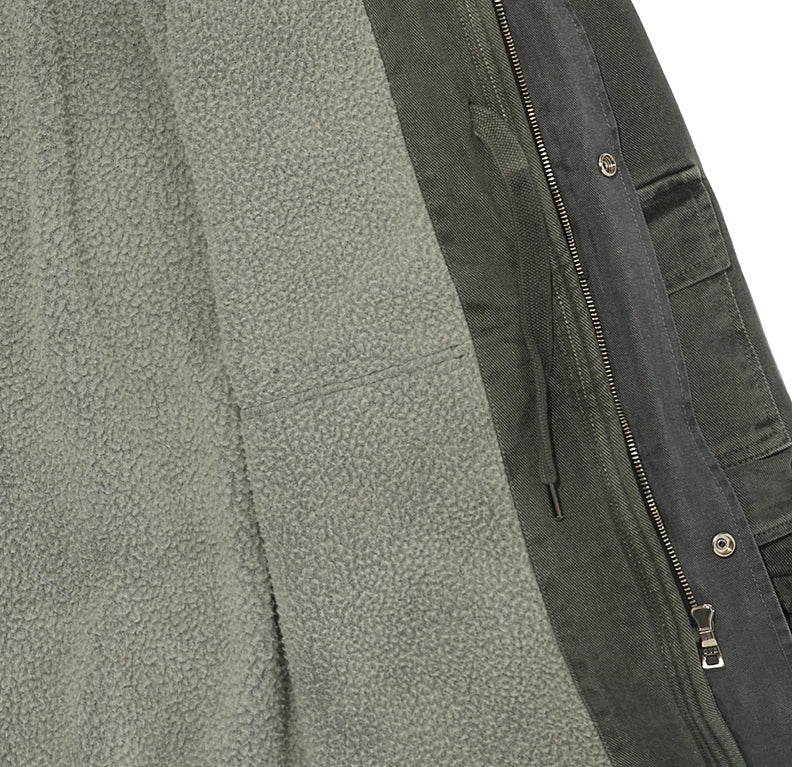 OVERR(オベルー) 20FW PIGMENT KHAKI HEAVY WEIGHT PARKA