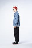 シディスコンマ(SHETHISCOMMA)  PEACE OUT DENIM JK