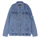 シディスコンマ(SHETHISCOMMA)  PEACE OUT DENIM JK