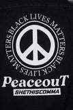 シディスコンマ(SHETHISCOMMA)  PEACE OUT DENIM JK