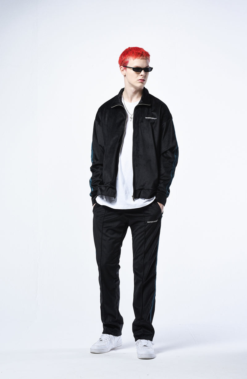 シディスコンマ(SHETHISCOMMA)  20 VELOUR TRACK TOP