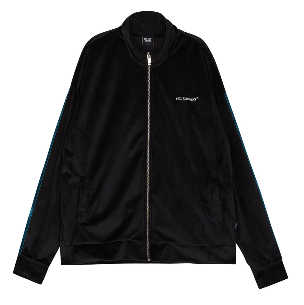 シディスコンマ(SHETHISCOMMA)  20 VELOUR TRACK TOP