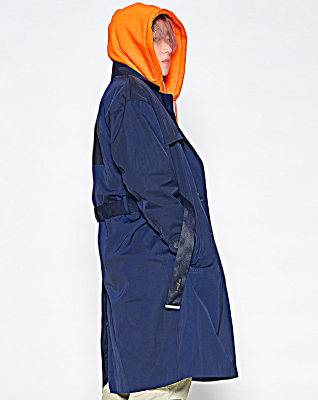 STIGMA(スティグマ) VSC OVERSIZED TRENCH COAT NAVY