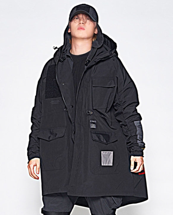 STIGMA(スティグマ) DV FISHTAIL PARKA BLACK
