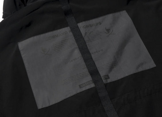 STIGMA(スティグマ) DV FISHTAIL PARKA BLACK