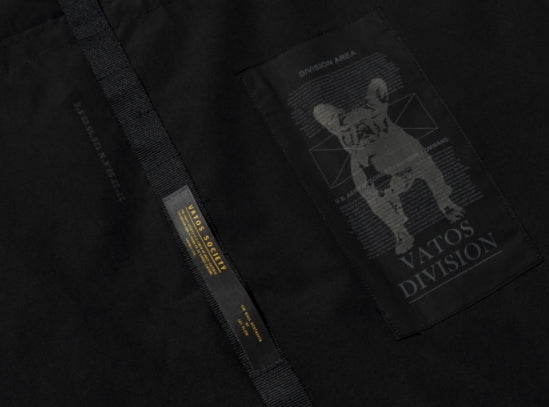 STIGMA(スティグマ) DV FISHTAIL PARKA BLACK