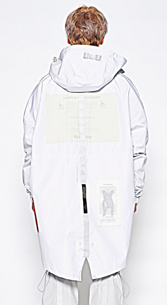 STIGMA(スティグマ) DV FISHTAIL PARKA GREY