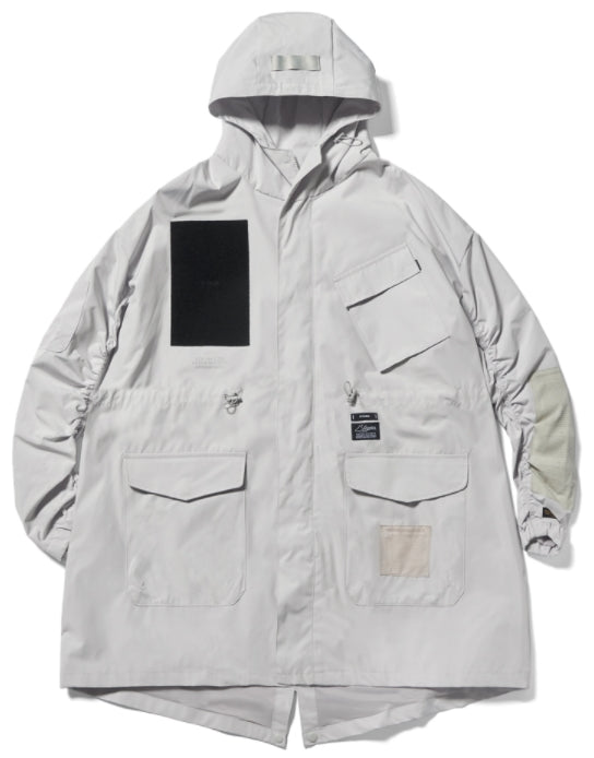STIGMA(スティグマ) DV FISHTAIL PARKA GREY