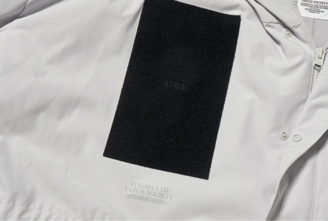 STIGMA(スティグマ) DV FISHTAIL PARKA GREY