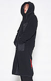 STIGMA(スティグマ) BLEND OVERSIZED FLEECE COAT BLACK