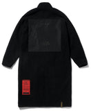STIGMA(スティグマ) BLEND OVERSIZED FLEECE COAT BLACK