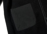 STIGMA(スティグマ) BLEND OVERSIZED FLEECE COAT BLACK