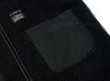 STIGMA(スティグマ) BLEND OVERSIZED FLEECE COAT BLACK