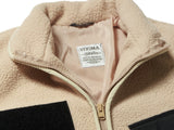 STIGMA(スティグマ) BLEND OVERSIZED FLEECE COAT BEIGE