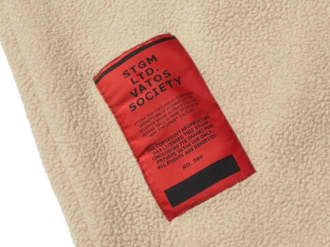 STIGMA(スティグマ) BLEND OVERSIZED FLEECE COAT BEIGE