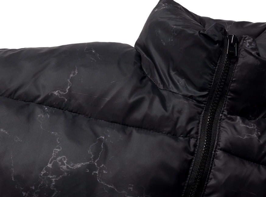 STIGMA(スティグマ) DV SHORT PADDING JACKET MARBLE BLACK