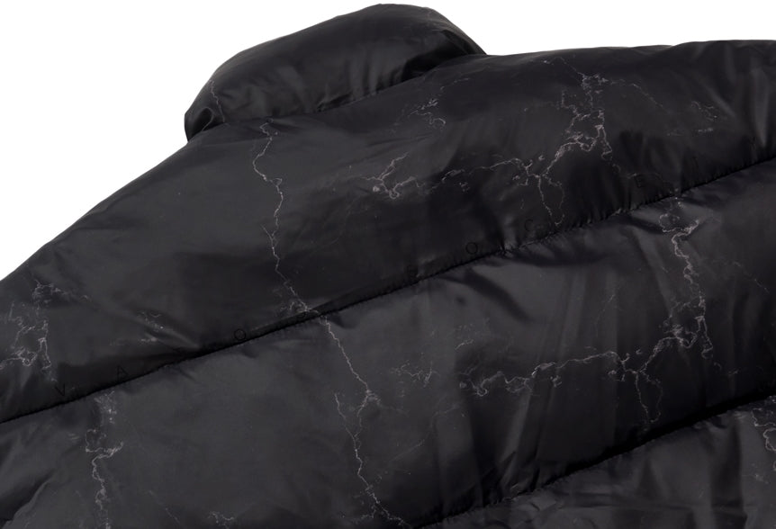 STIGMA(スティグマ) DV SHORT PADDING JACKET MARBLE BLACK