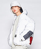 STIGMA(スティグマ) DV SHORT PADDING JACKET MARBLE WHITE