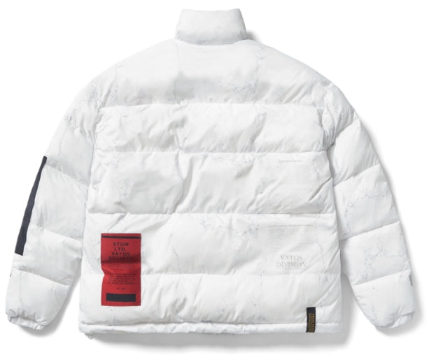 STIGMA(スティグマ) DV SHORT PADDING JACKET MARBLE WHITE
