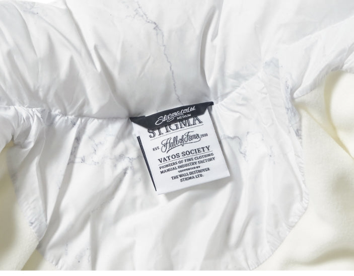 STIGMA(スティグマ) DV SHORT PADDING JACKET MARBLE WHITE
