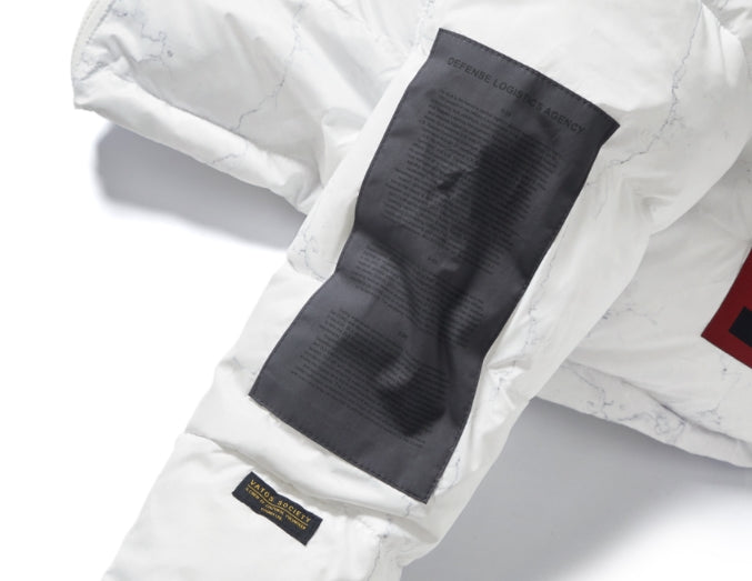 STIGMA(スティグマ) DV SHORT PADDING JACKET MARBLE WHITE