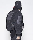 STIGMA(スティグマ) DV TECH OVERSIZED PADDING MA-1 JACKET BLACK