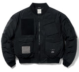 STIGMA(スティグマ) DV TECH OVERSIZED PADDING MA-1 JACKET BLACK