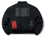 STIGMA(スティグマ) DV TECH OVERSIZED PADDING MA-1 JACKET BLACK