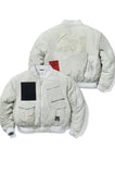 STIGMA(スティグマ) DV TECH OVERSIZED PADDING MA-1 JACKET GREY
