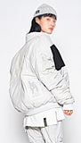 STIGMA(スティグマ) DV TECH OVERSIZED PADDING MA-1 JACKET GREY