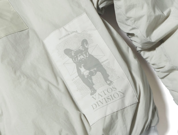 STIGMA(スティグマ) DV TECH OVERSIZED PADDING MA-1 JACKET GREY