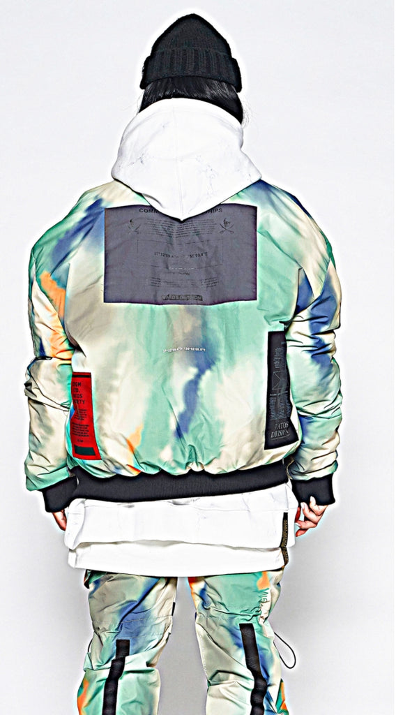 STIGMA(スティグマ) DV TECH OVERSIZED PADDING MA-1 JACKET PATTERN