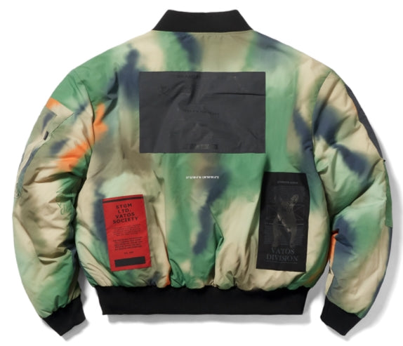 STIGMA(スティグマ) DV TECH OVERSIZED PADDING MA-1 JACKET PATTERN