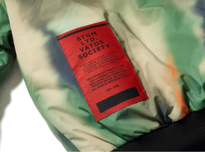 STIGMA(スティグマ) DV TECH OVERSIZED PADDING MA-1 JACKET PATTERN