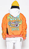 STIGMA(スティグマ) WOLF OVERSIZED QUILTED MA-1 JACKET ORANGE