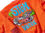 STIGMA(スティグマ) WOLF OVERSIZED QUILTED MA-1 JACKET ORANGE