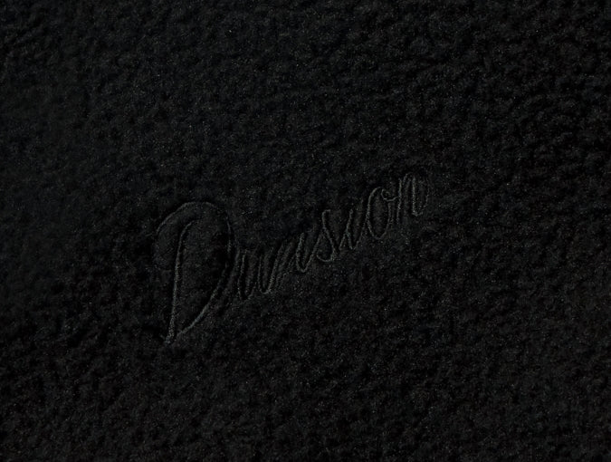 STIGMA(スティグマ) BLEND OVERSIZED FLEECE MA-1 JACKET BLACK