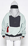 STIGMA(スティグマ) BLEND OVERSIZED FLEECE MA-1 JACKET OLIVE