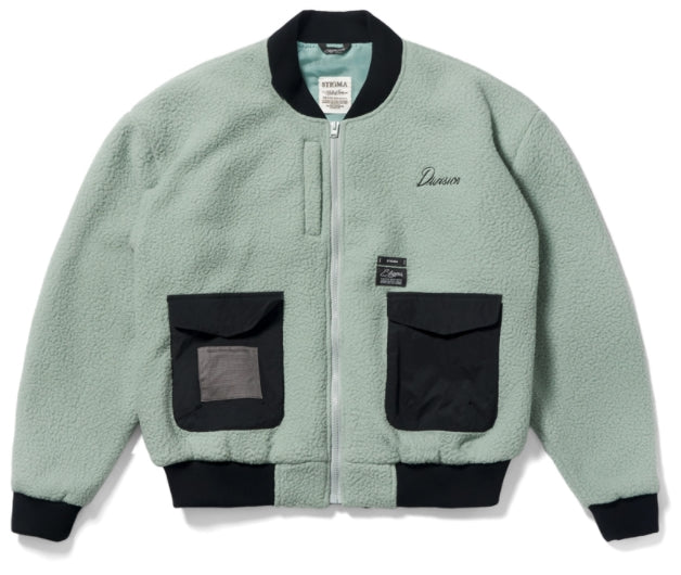 STIGMA(スティグマ) BLEND OVERSIZED FLEECE MA-1 JACKET OLIVE