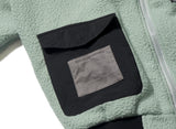 STIGMA(スティグマ) BLEND OVERSIZED FLEECE MA-1 JACKET OLIVE