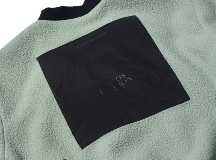 STIGMA(スティグマ) BLEND OVERSIZED FLEECE MA-1 JACKET OLIVE