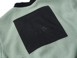 STIGMA(スティグマ) BLEND OVERSIZED FLEECE MA-1 JACKET OLIVE