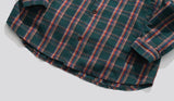 ダブルユーブイプロジェクト(WV PROJECT) Denish Long Check Shirt Green JILS7441