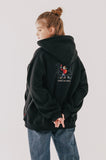 ダブルユーブイプロジェクト(WV PROJECT)  Camboy Hoodie Black KMHD7448