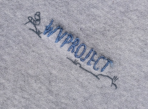 ダブルユーブイプロジェクト(WV PROJECT)  Camboy Hoodie Grey KMHD7448