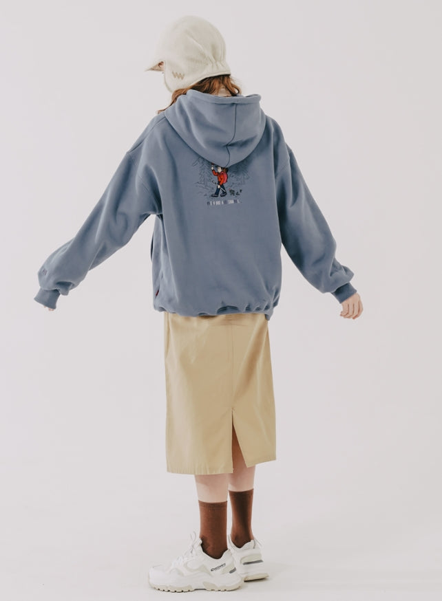 ダブルユーブイプロジェクト(WV PROJECT)  Camboy Hoodie Blue KMHD7448