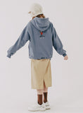 ダブルユーブイプロジェクト(WV PROJECT)  Camboy Hoodie Blue KMHD7448