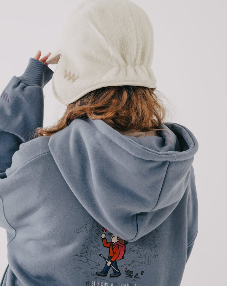 ダブルユーブイプロジェクト(WV PROJECT)  Camboy Hoodie Blue KMHD7448