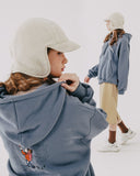 ダブルユーブイプロジェクト(WV PROJECT)  Camboy Hoodie Blue KMHD7448