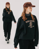 ダブルユーブイプロジェクト(WV PROJECT) Cookiedile Sweatshirt Black KMMT7453